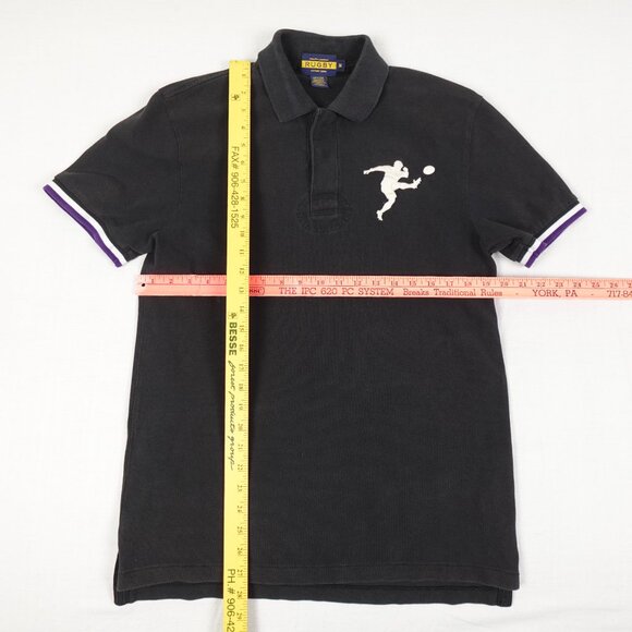Rugby Ralph Lauren Big Kicker Polo Shirt Men's Medium Short Sleeve Casual - Picture 11 of 11
